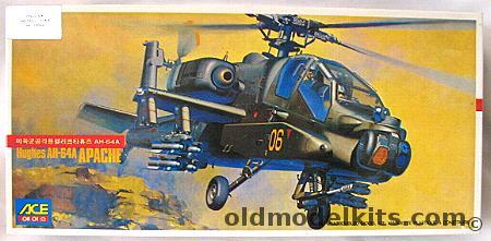 Ace 1/72 Hughes AH-64A Apache, 1000 plastic model kit